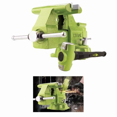 B.A.S.H Special Edition 6.5 Utility Bench Vise and B.A.S.H Sledge Hammer New! 